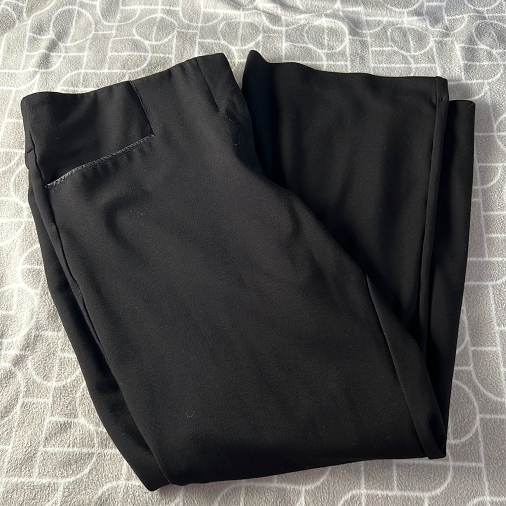 Black Bootcut Dress Pant 14X30